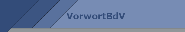 VorwortBdV